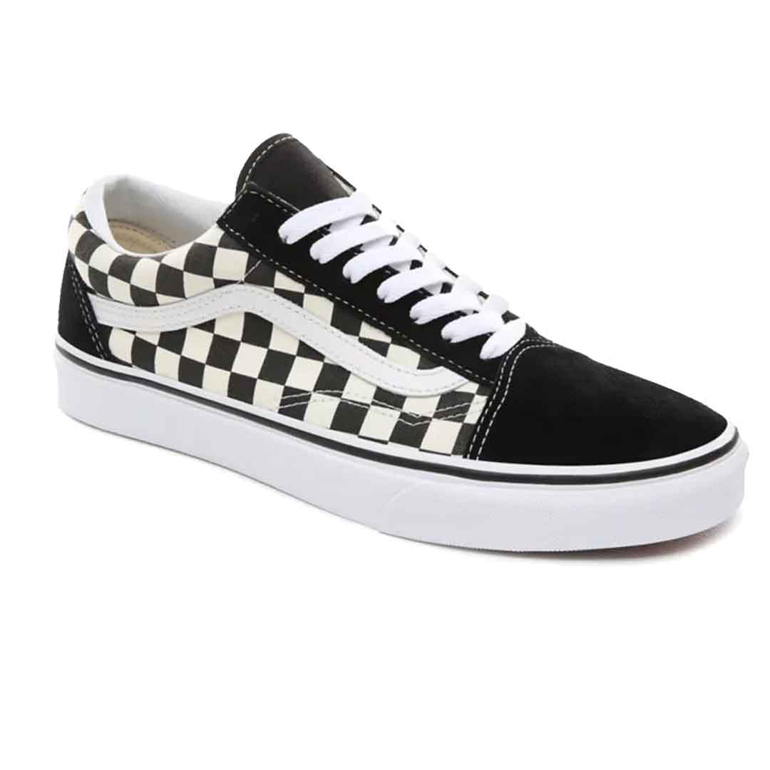 Vans - Unisex Primary Check Old Skool Shoes (38G1P0S) - Image 3